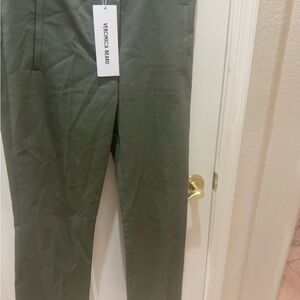 Veronica Beard Olive Textured Fabric